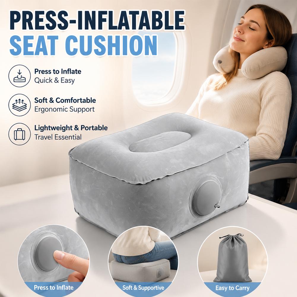 Outdoor Camping Mattress - Press Type opblaasbaar kussen voor voetsteun