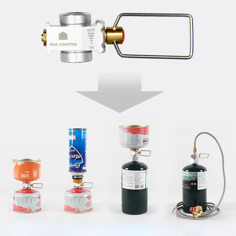 Outdoor Camping Outlet - Outdoor Kampeerkachel Tank Gas Navulling Adapter