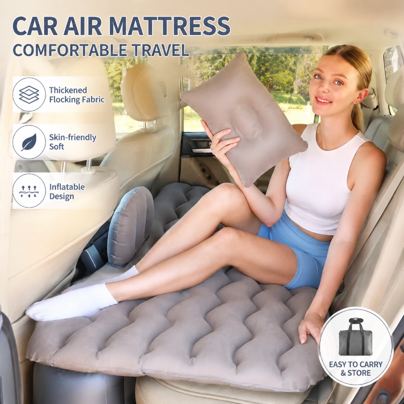 Outdoor Camping Mattress - Opblaasbare Campingmat – Draagbaar Luchtbed voor