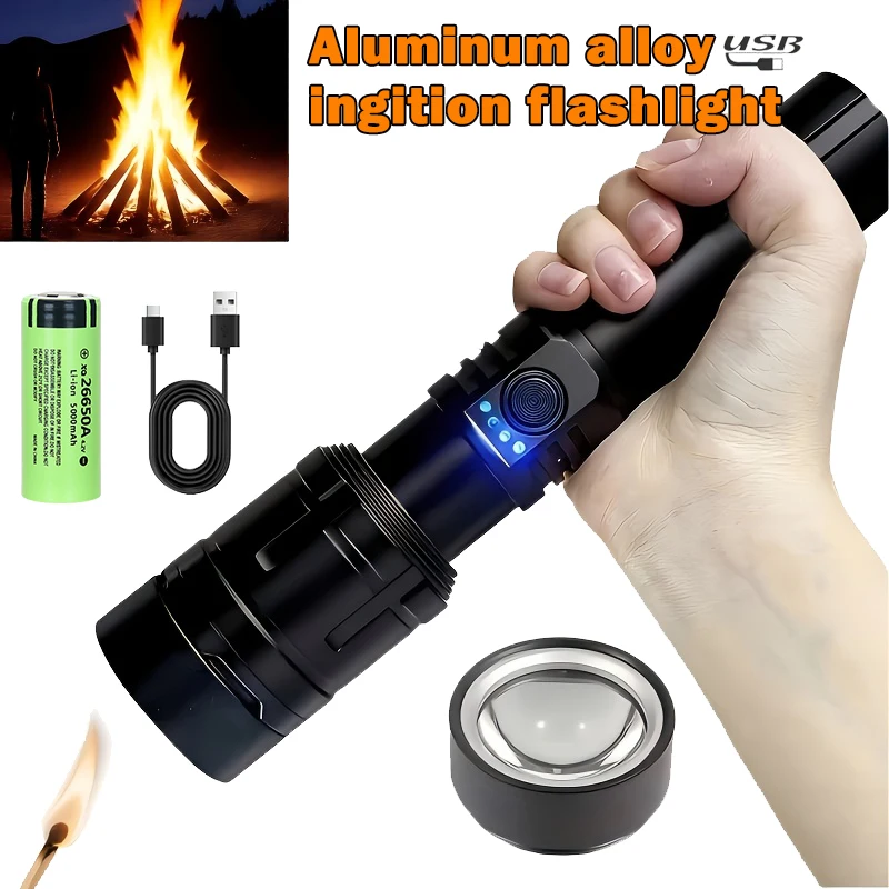 Outdoor Camping Adventure - Ultra krachtige zaklamp Concentraterende ontsteking Zaklamp