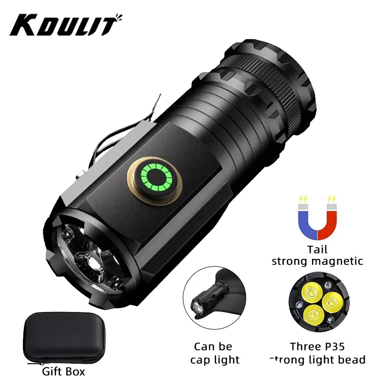 Outdoor Camping Adventure - Krachtige Mini LED-zaklamp Superheldere aluminium zaklamp