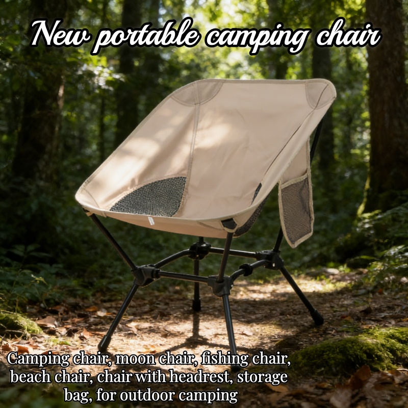 Travel Outdoor Camping Youtube - Strandvisstoel Draagbare opvouwbare campingstoel Lichtgewicht ijzeren