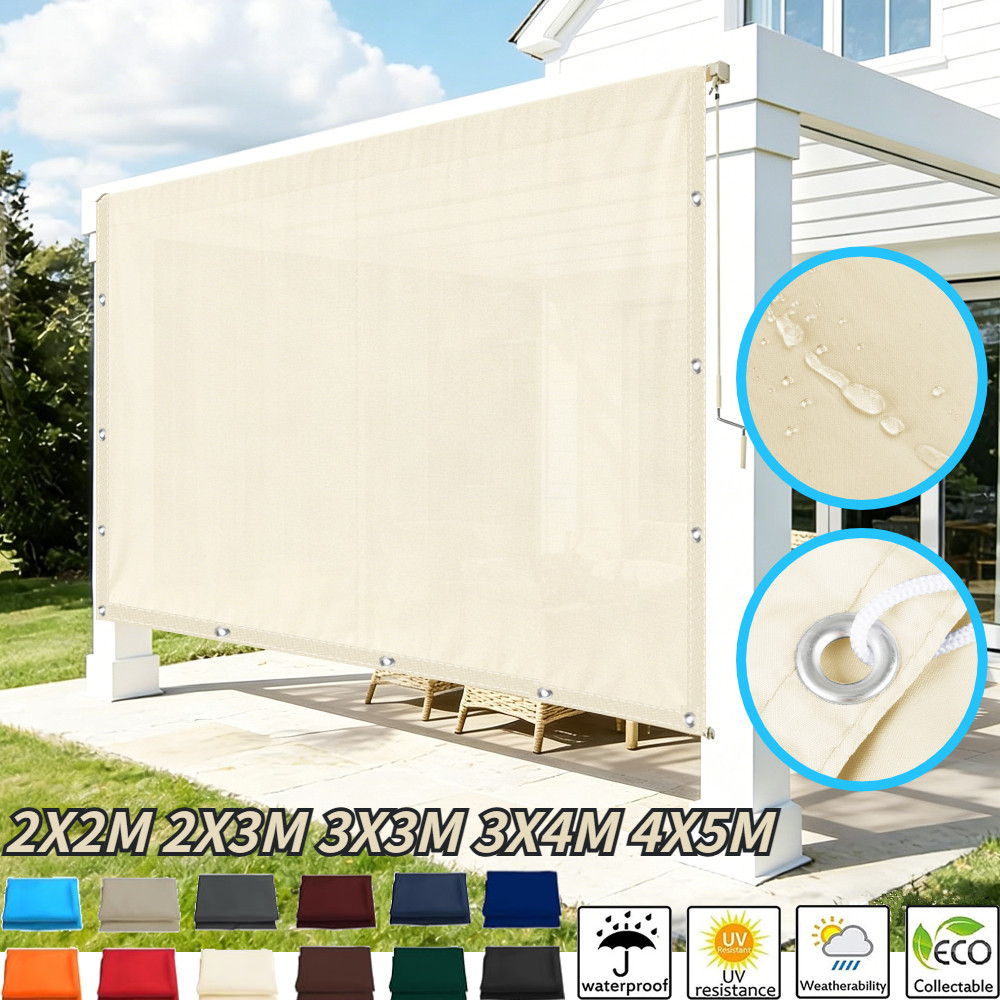 Outdoor Camping Awning - 5x4m 4x3m 3x2m Tuin Zonnescherm Zeil