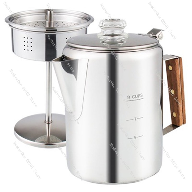 Camp Percolator Coffee - Koffiepercolators voor op het fornuis voor