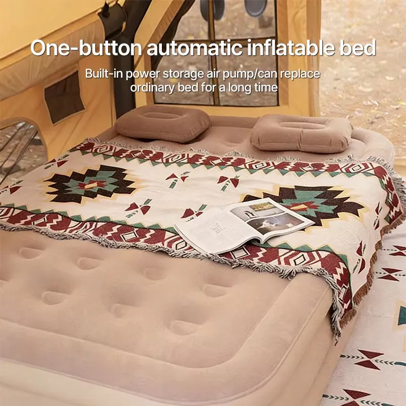 Inflatable Mattress - Moderne PVC Casual Luchtbed voor Hiking,