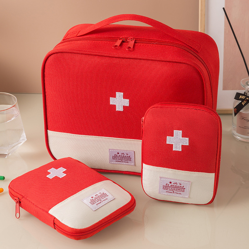 First Aid Kit Camping - 3 stuks/set draagbare medische opbergtas camping