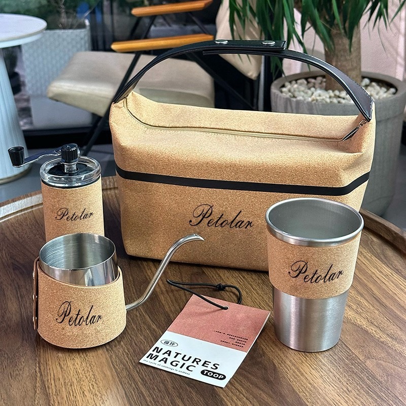 Camp Percolator Coffee - Campingkoffiekopje van roestvrij staal 304 -