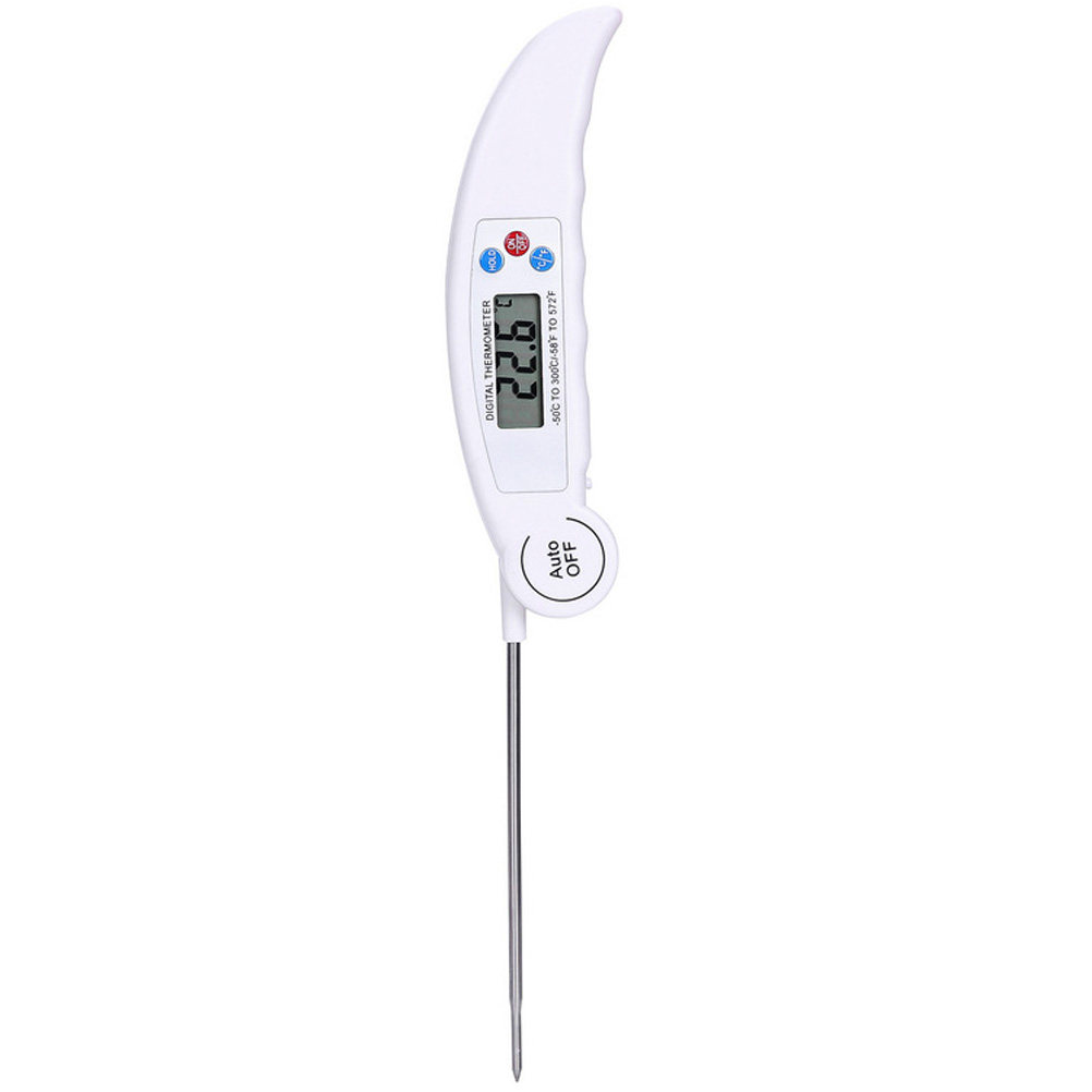 Outdoor Camping Grill - Opvouwbare digitale keukenthermometer Bbq-vleesthermometer Voedseltemperatuurmeter voor