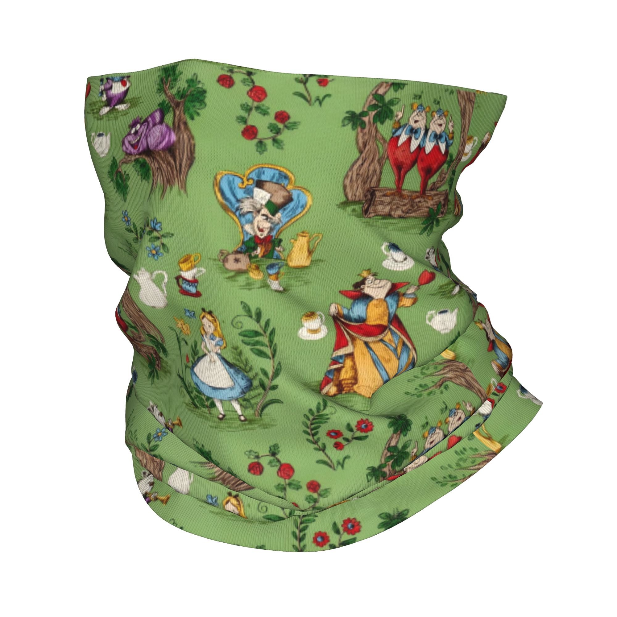 Trekking Gaiters - Aangepaste A-Alice in W-Wonderland Bandana nekwarmer