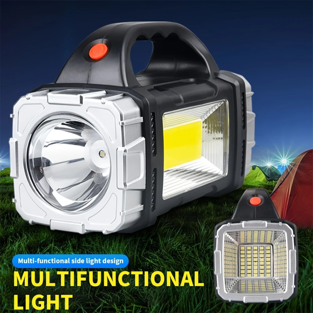 Outdoor Camping Adventure Lamp - Draagbare krachtige USB oplaadbare zaklamp LED-lamp