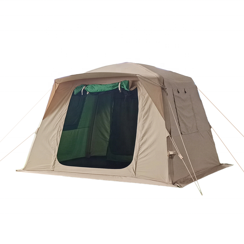 Travel Outdoor Camping Youtube - Opblaasbare buitenkubus tent, glamping reisbed tent,