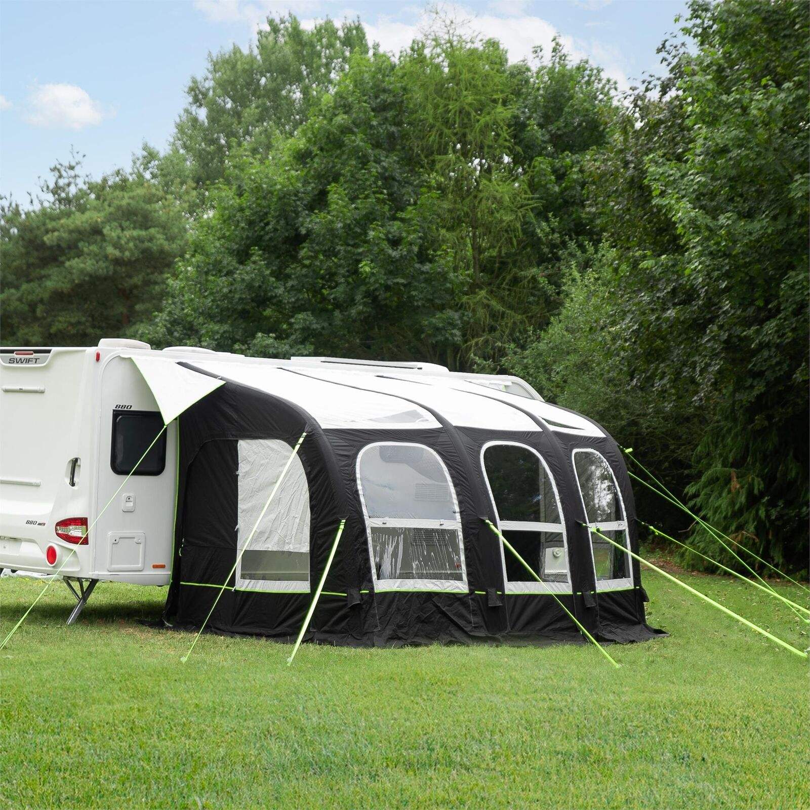 Travel Outdoor Camping Youtube - Buitentent opblaasbare caravanluifel familietent grote tunnel