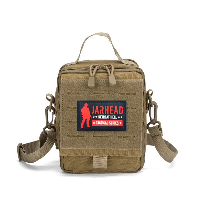 First Aid Kit Camping - Tactische MOLLE EDC Crossbody-tas, multifunctionele EHBO-tas