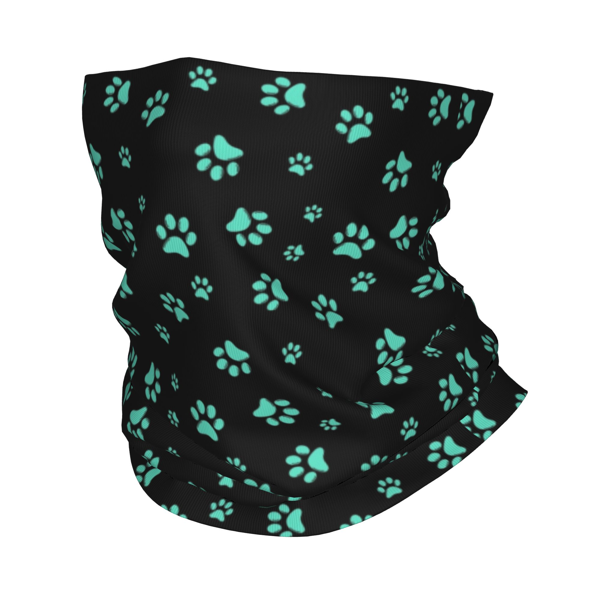 Trekking Gaiters - Aangepaste Aqua Dog Paw Print Patroon