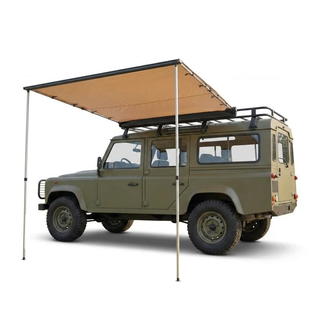 Outdoor Camping Awning - SUV Truck Van Dakdragerluifel - Intrekbaar