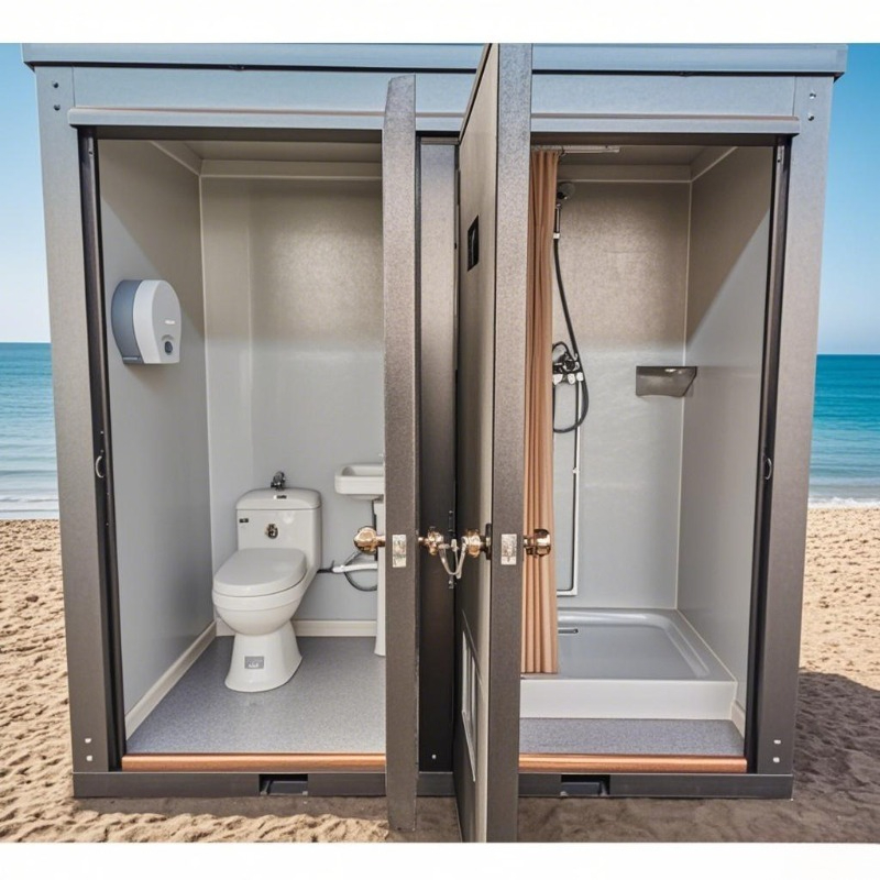 Mobiele toilet- en doucheenhed - Outdoor Camping Toilet recensie en prijs
