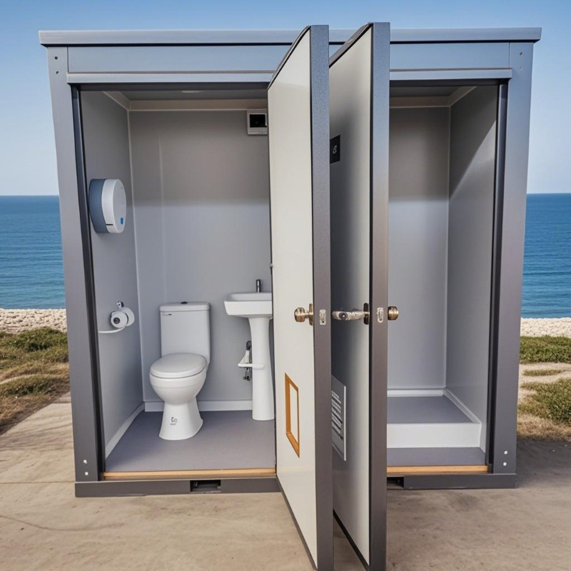 Mobiele toilet- en doucheenhed - Outdoor Camping Toilet recensie en prijs