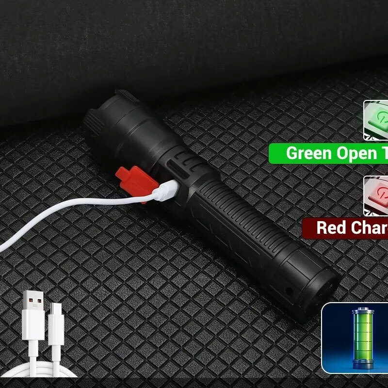 Hoge Sterke LED-zaklampen 2000 - Outdoor Camping Adventure recensie en prijs