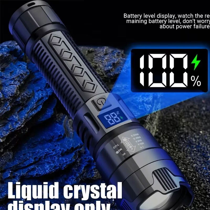 Hoge Sterke LED-zaklampen 2000 - Outdoor Camping Adventure recensie en prijs