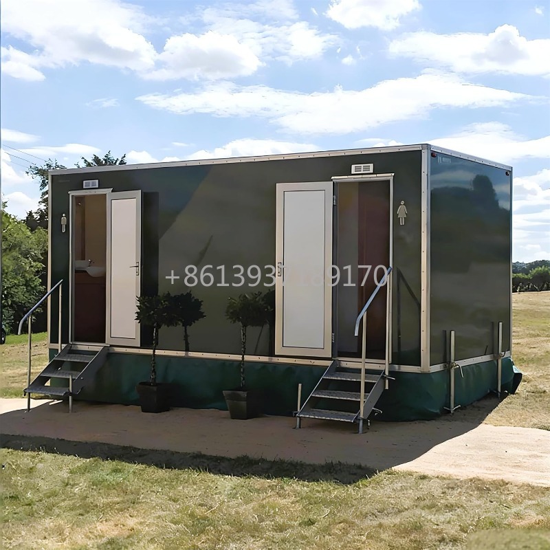 Mobiele toiletwagen met wastaf - Outdoor Camping Toilet recensie en prijs