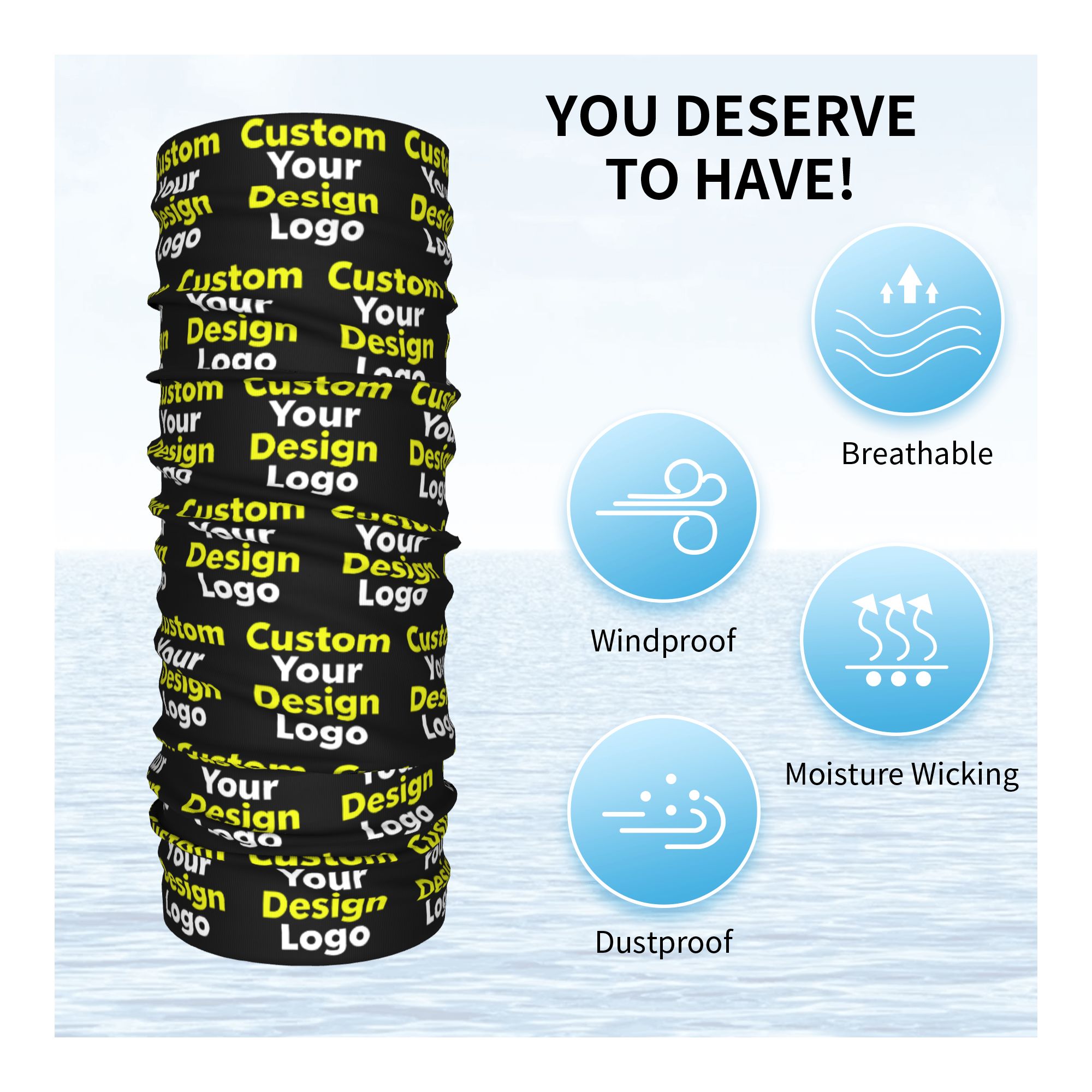 Aangepaste ontwerp logo bandan - Trekking Gaiters recensie en prijs