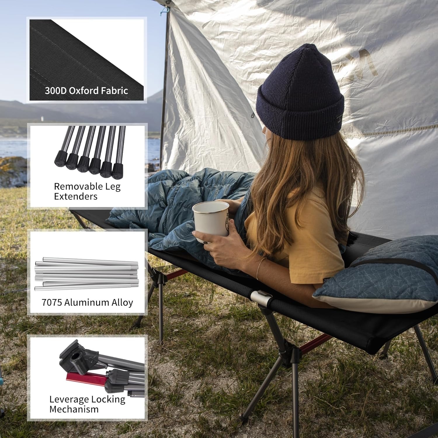 Naturehike Opvouwbaar Campingb - Outdoor Camping Cot recensie en prijs