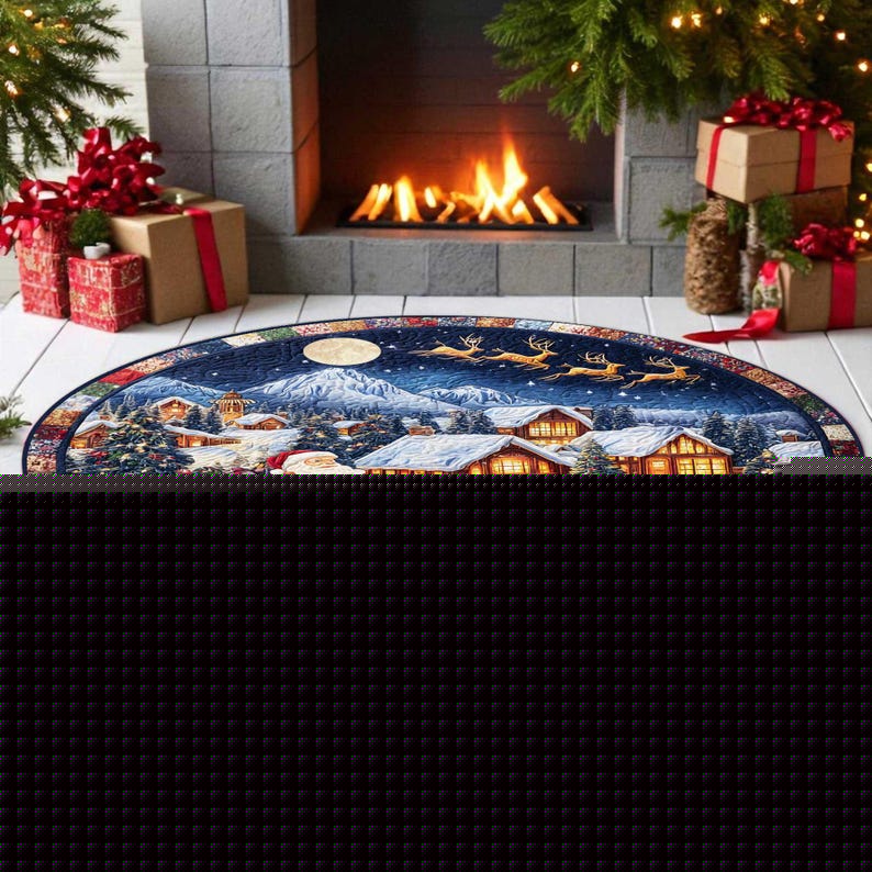 Santa Sleigh Kerst Ronde Deurm - Outdoor Camping Decor Ideas recensie en prijs