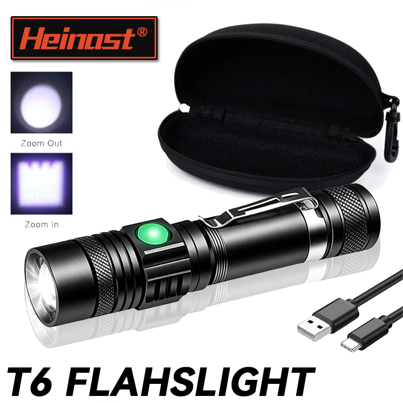 T6 LED oplaadbare zaklamp, 186 - Outdoor Camping Adventure recensie en prijs