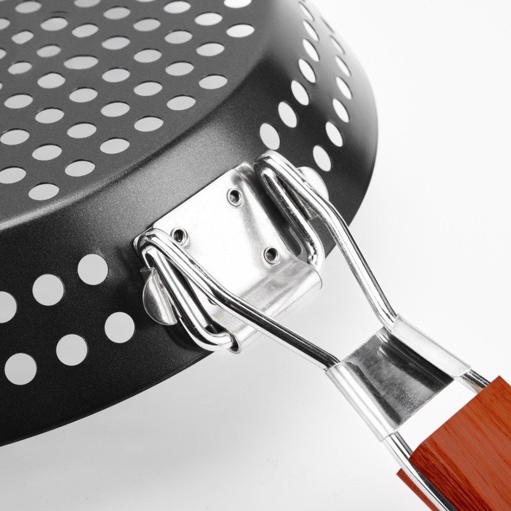 Opvouwbare non-stick grillpan  - Outdoor Camping Grill recensie en prijs