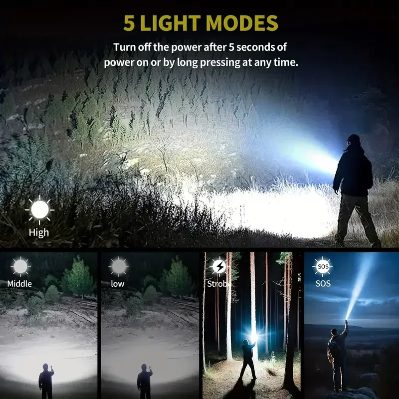 Ultra krachtige zaklamp Concen - Outdoor Camping Adventure recensie en prijs