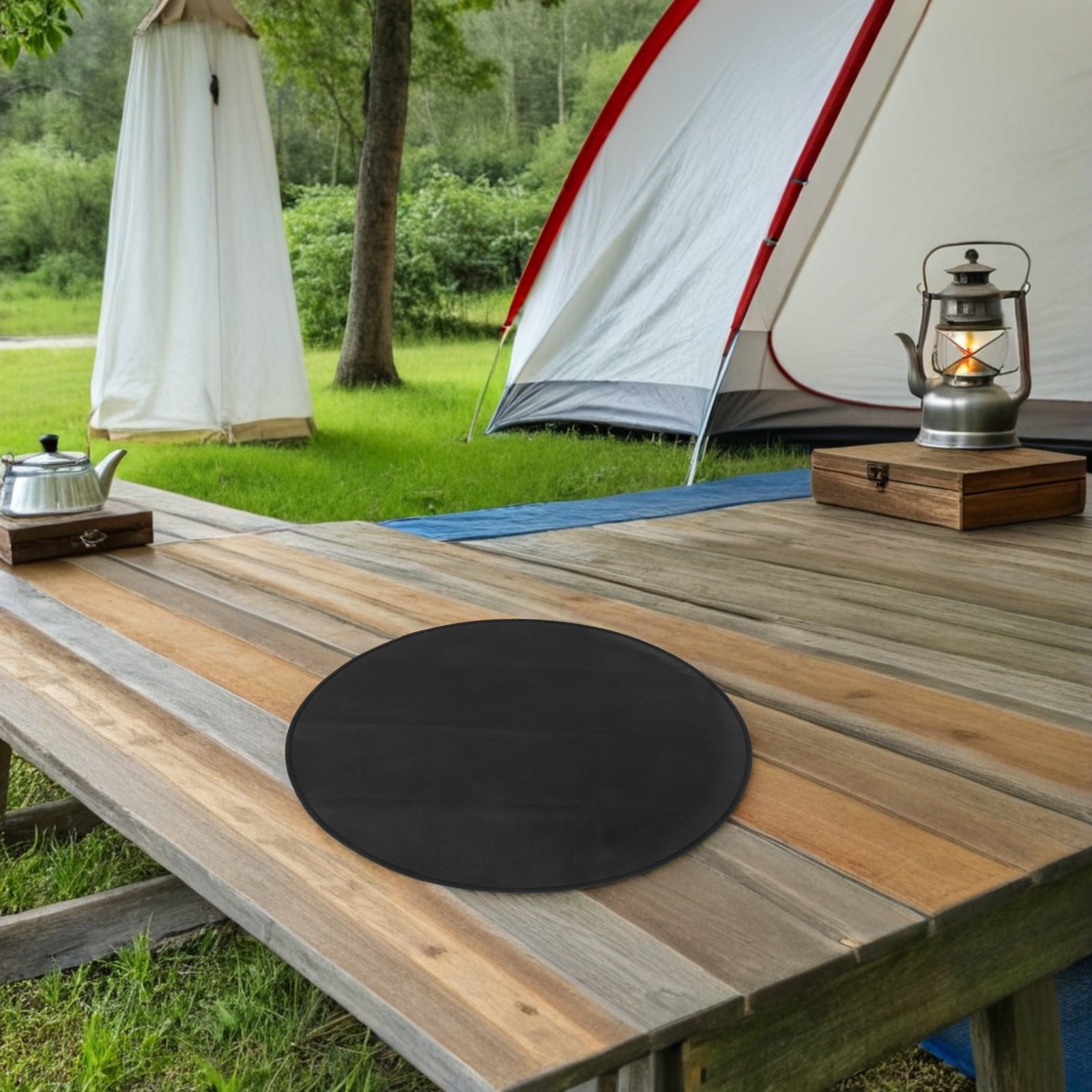 Ronde hittebestendige brandwer - Outdoor Camping Grill recensie en prijs