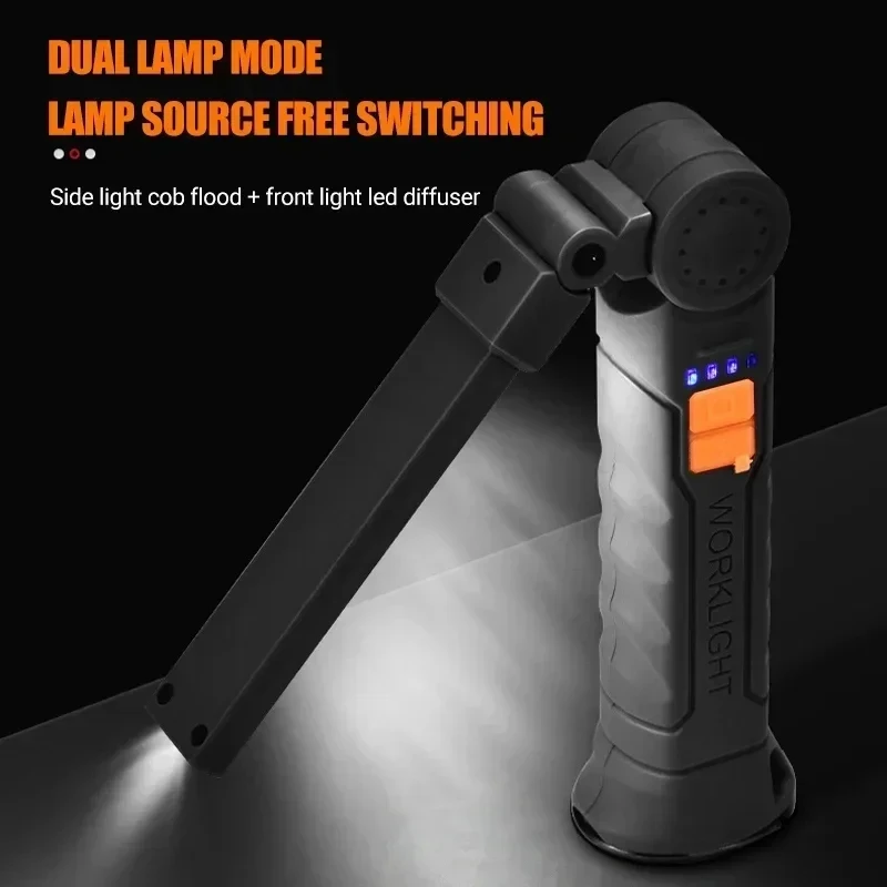 Draagbare COB LED-zaklamp USB  - Outdoor Camping Adventure Lamp recensie en prijs