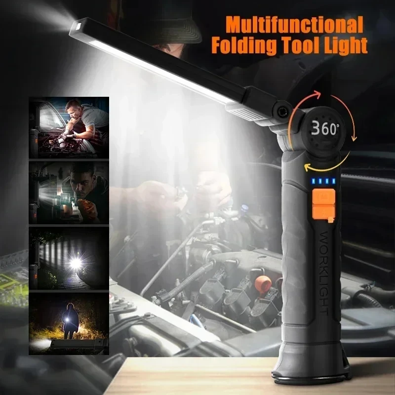 Draagbare COB LED-zaklamp USB  - Outdoor Camping Adventure Lamp recensie en prijs
