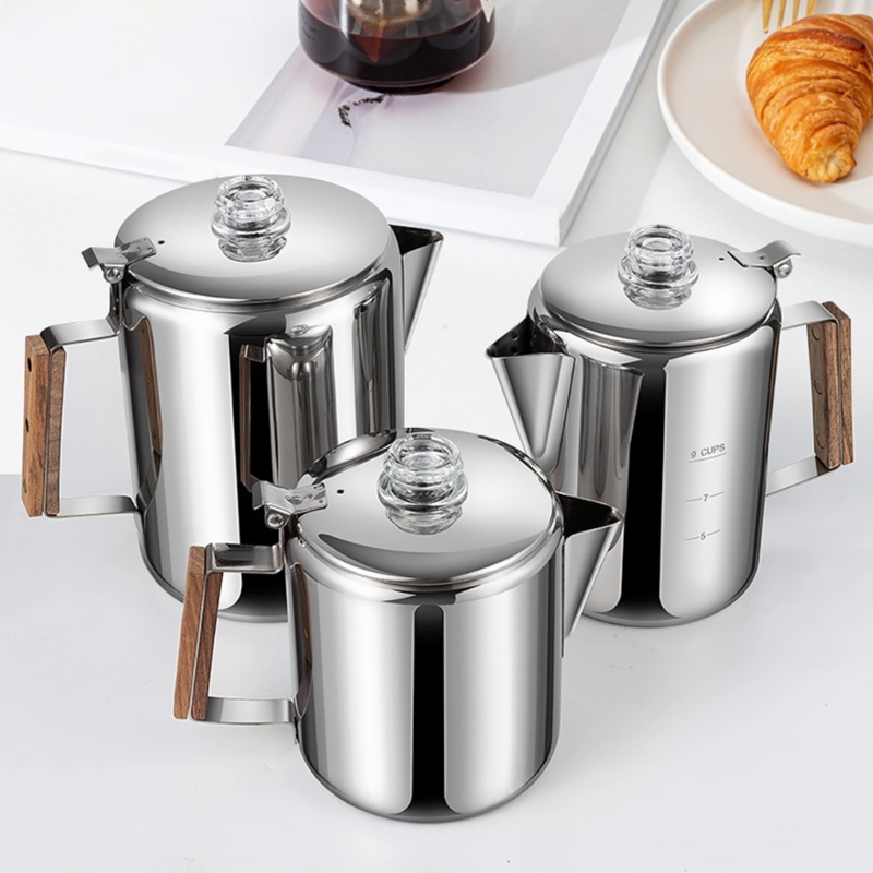 Stevig roestvast staal camping - Camp Percolator Coffee recensie en prijs