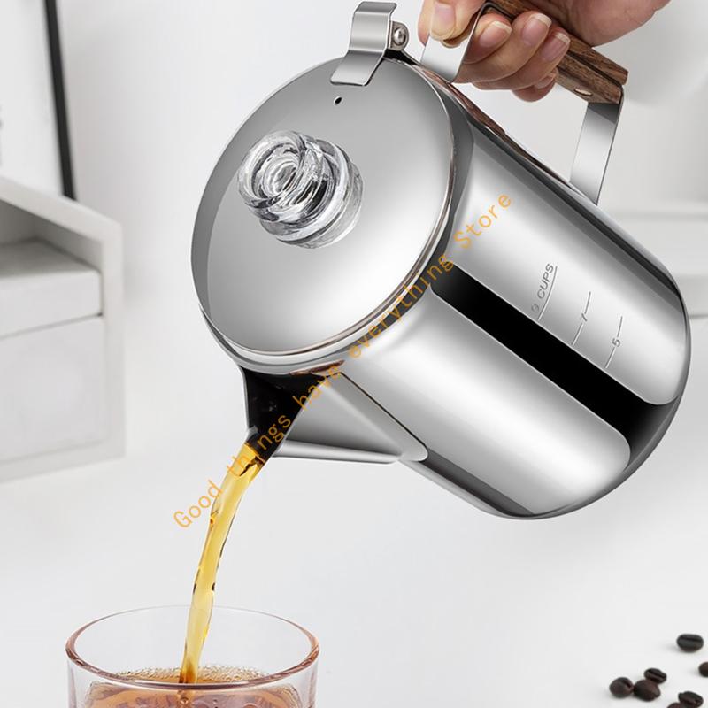 Stevig roestvast staal camping - Camp Percolator Coffee recensie en prijs