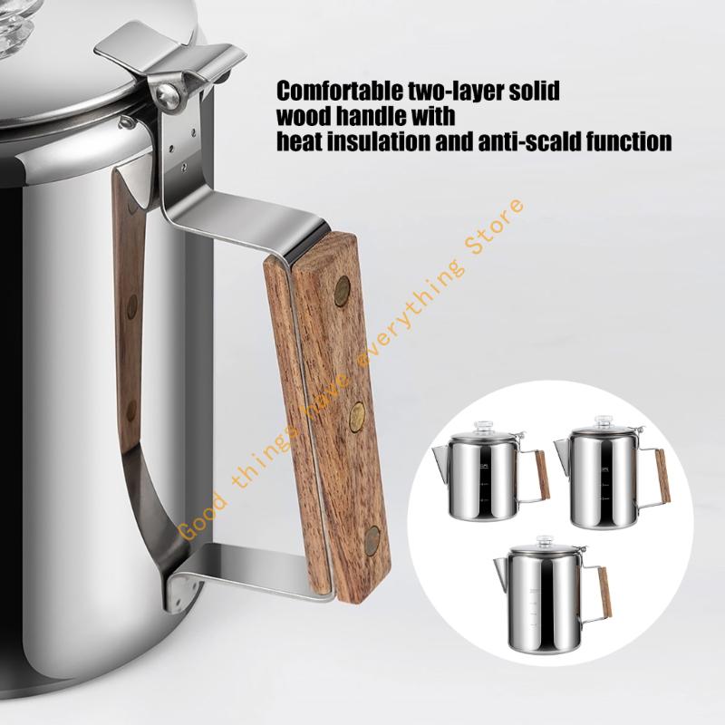 Stevig roestvast staal camping - Camp Percolator Coffee recensie en prijs