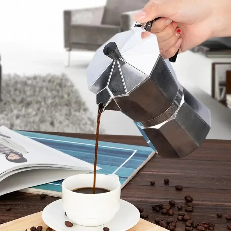 Multi-Size Aluminium Moka Pot  - Camp Percolator Coffee recensie en prijs