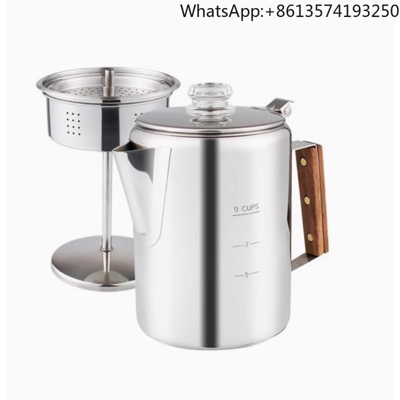 Koffiepercolators voor op het  - Camp Percolator Coffee recensie en prijs