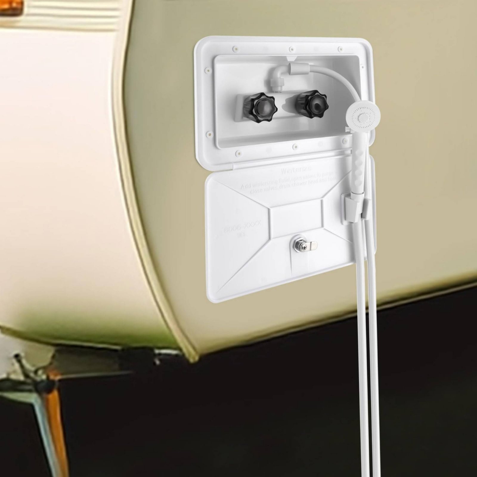 RV Buitendouchebox Compacte RV - Outdoor Camping Kit recensie en prijs