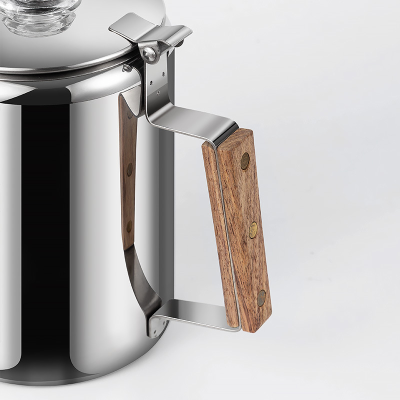 Roestvrijstalen campingkoffiep - Camp Percolator Coffee recensie en prijs