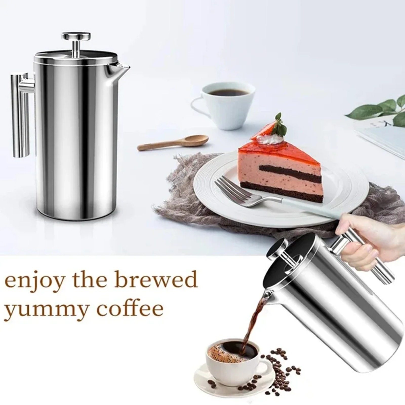 Draagbare Franse Press Koffiez - Camp Percolator Coffee recensie en prijs