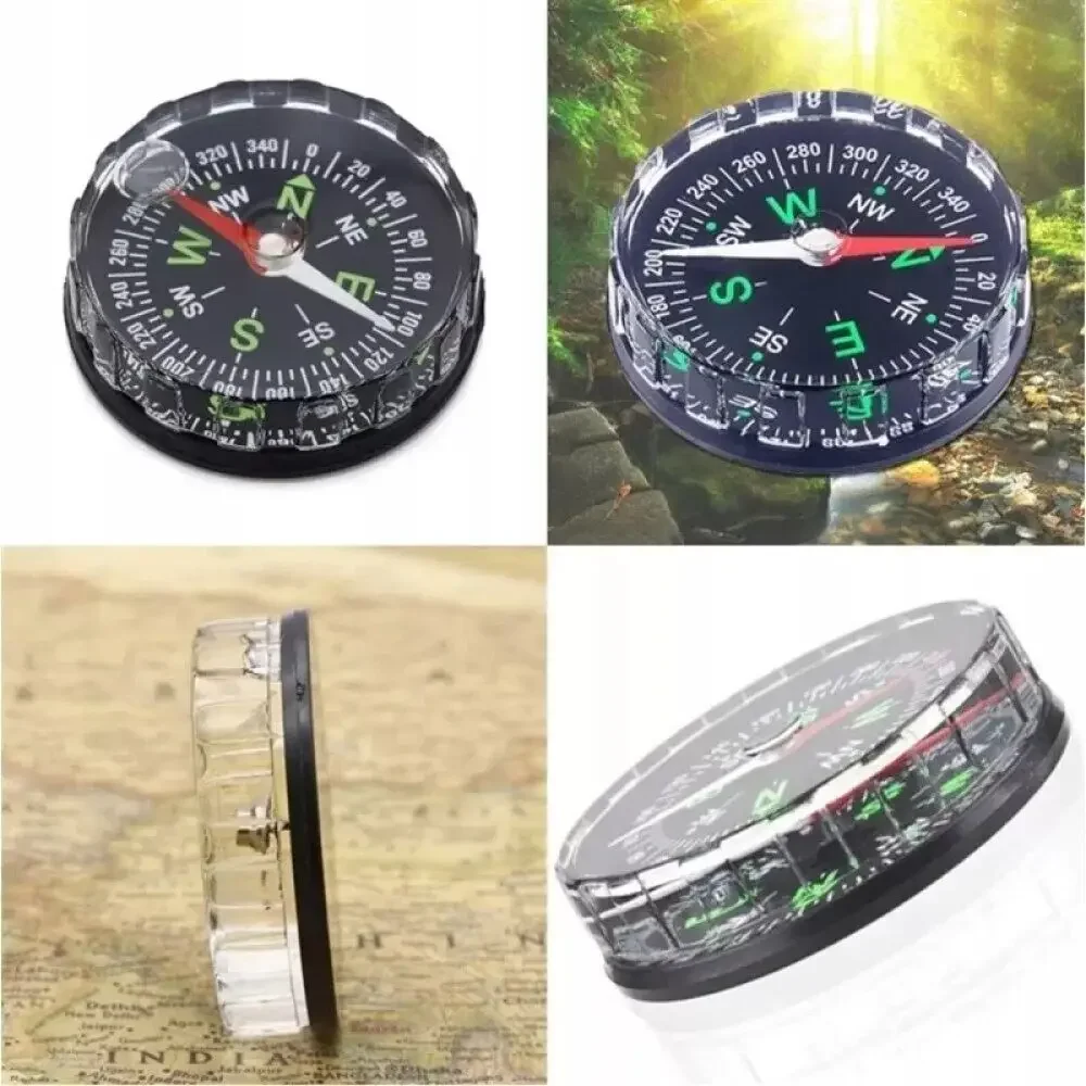 1pc Kompas Mini Outdoor Kompas - Outdoor Camping Show recensie en prijs