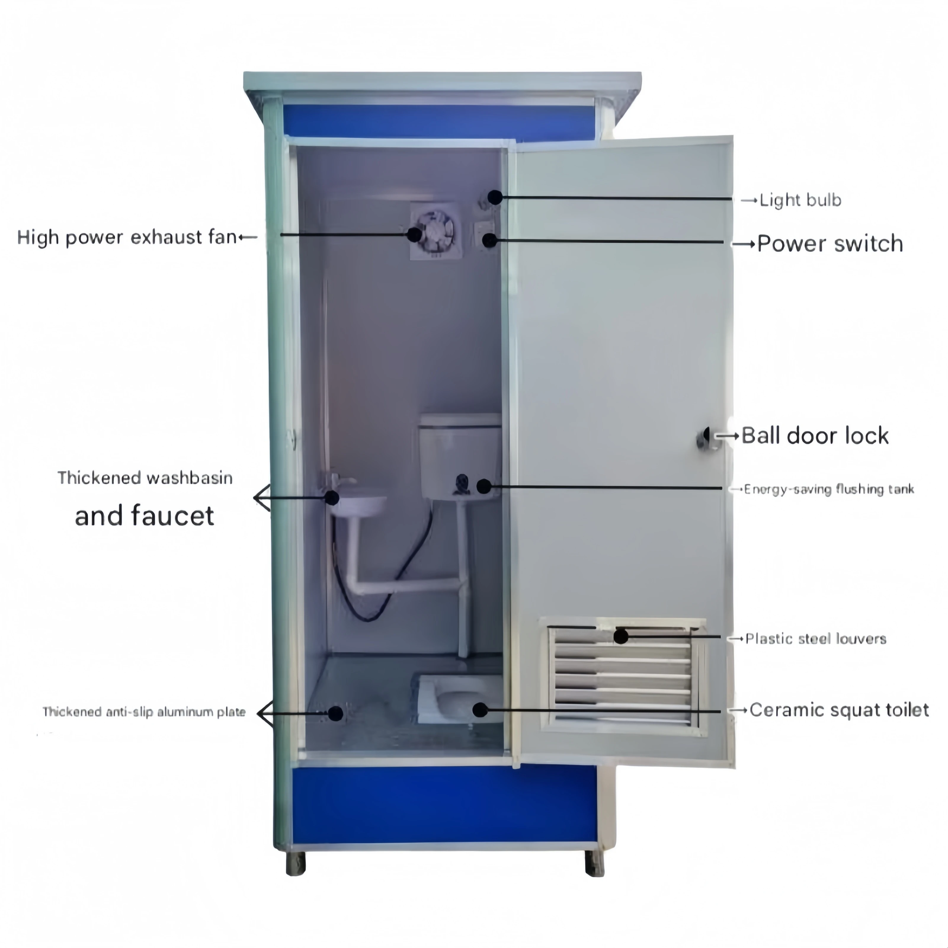 2026 Draagbare Buiten Toilet-  - Outdoor Camping Toilet recensie en prijs