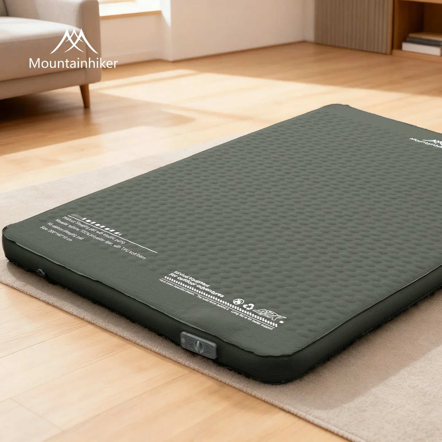 Nieuw verdikt sponsmatras, dra - Inflatable Mattress recensie en prijs