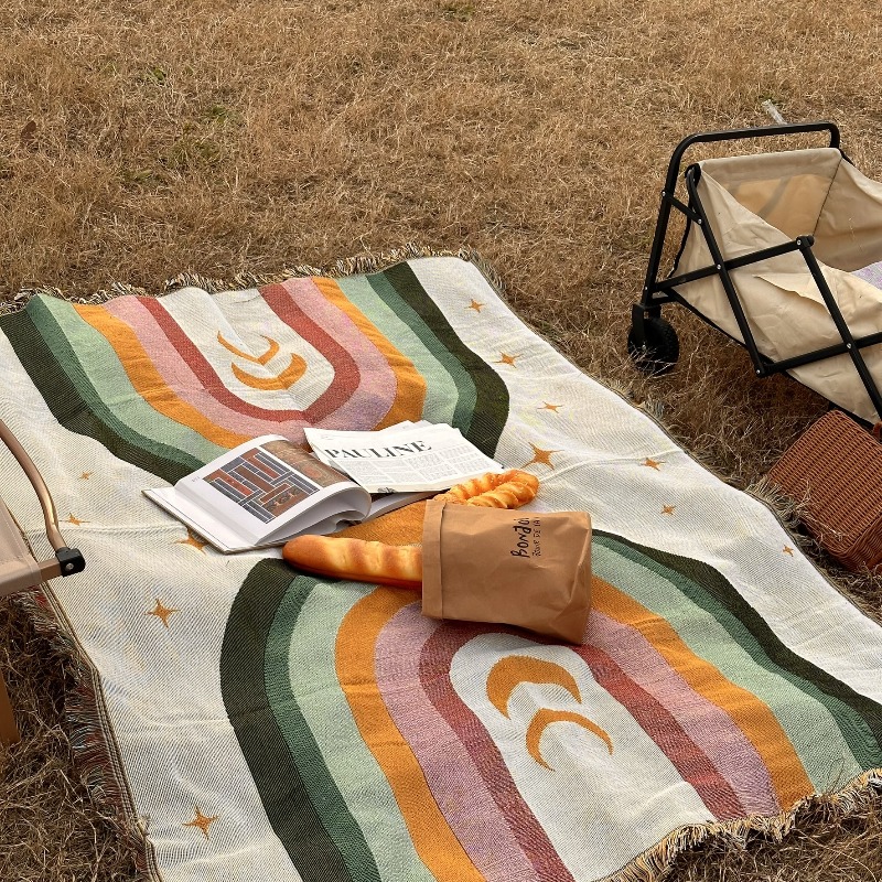 Extra dikke, zachte regenboogg - Outdoor Camping Decor Ideas recensie en prijs