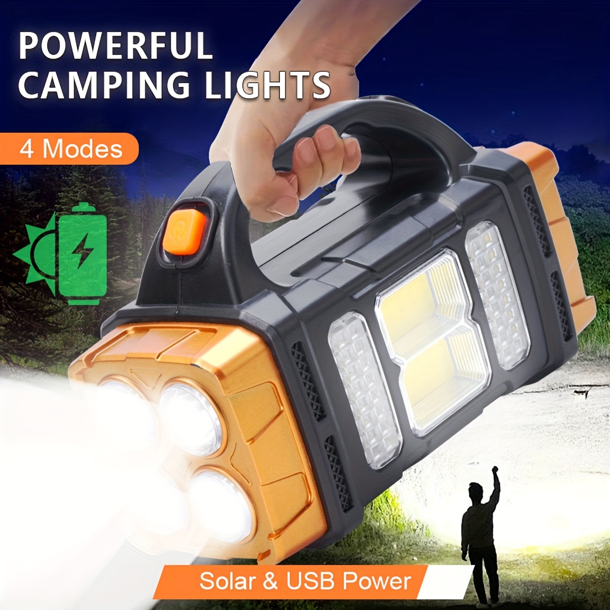 Nieuwe upgrade oplaadbare krac - Outdoor Camping Adventure recensie en prijs