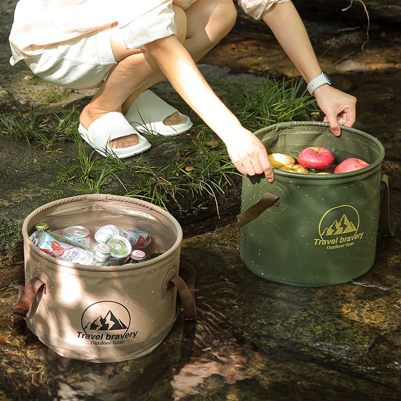 Opvouwbare emmer voor auto, wa - Outdoor Camping Outlet recensie en prijs