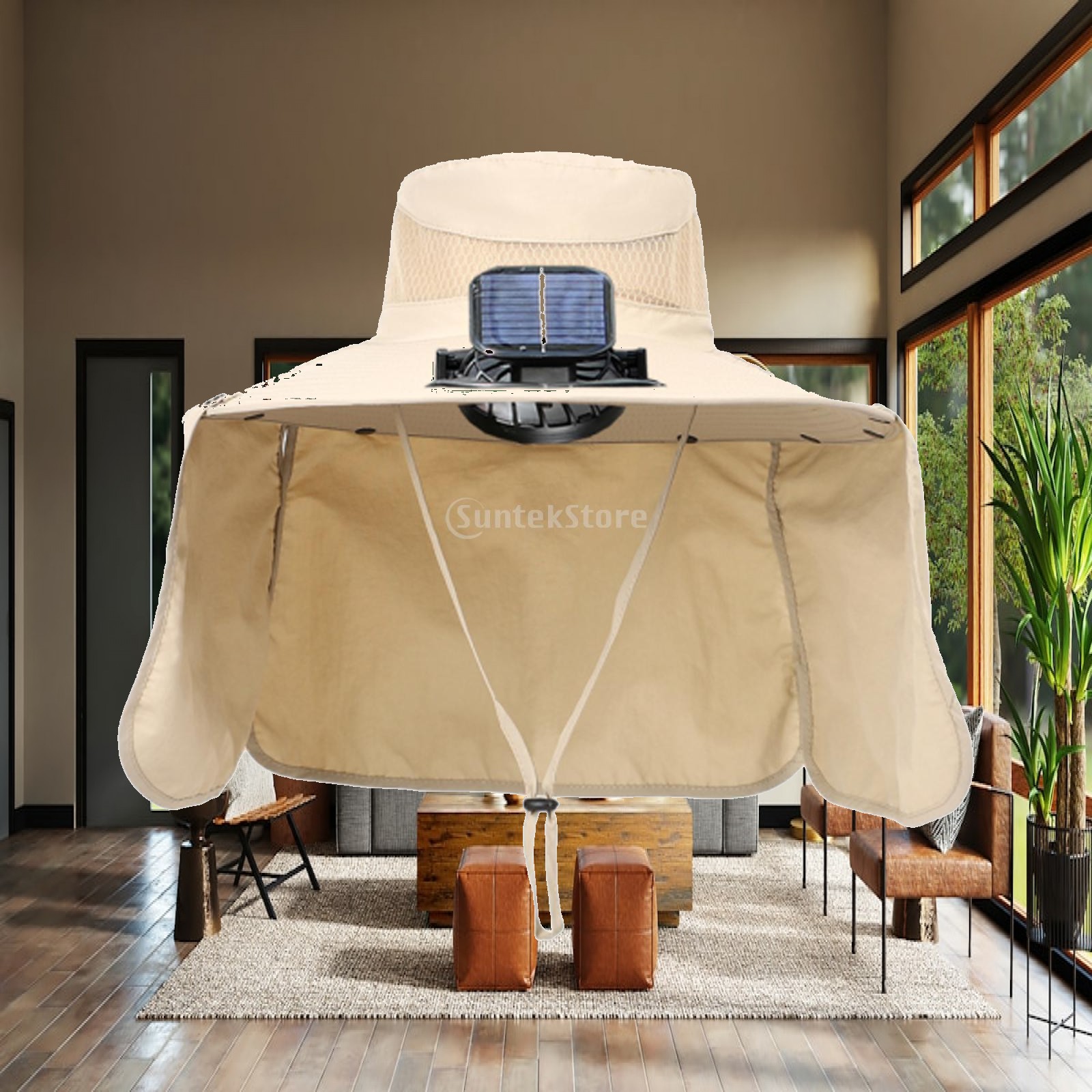 Ventilatorhoed met zonne-energ - Outdoor Camping Show recensie en prijs