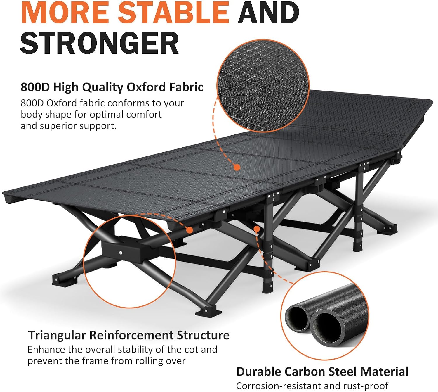Campingbed voor volwassenen me - Outdoor Camping Cot recensie en prijs