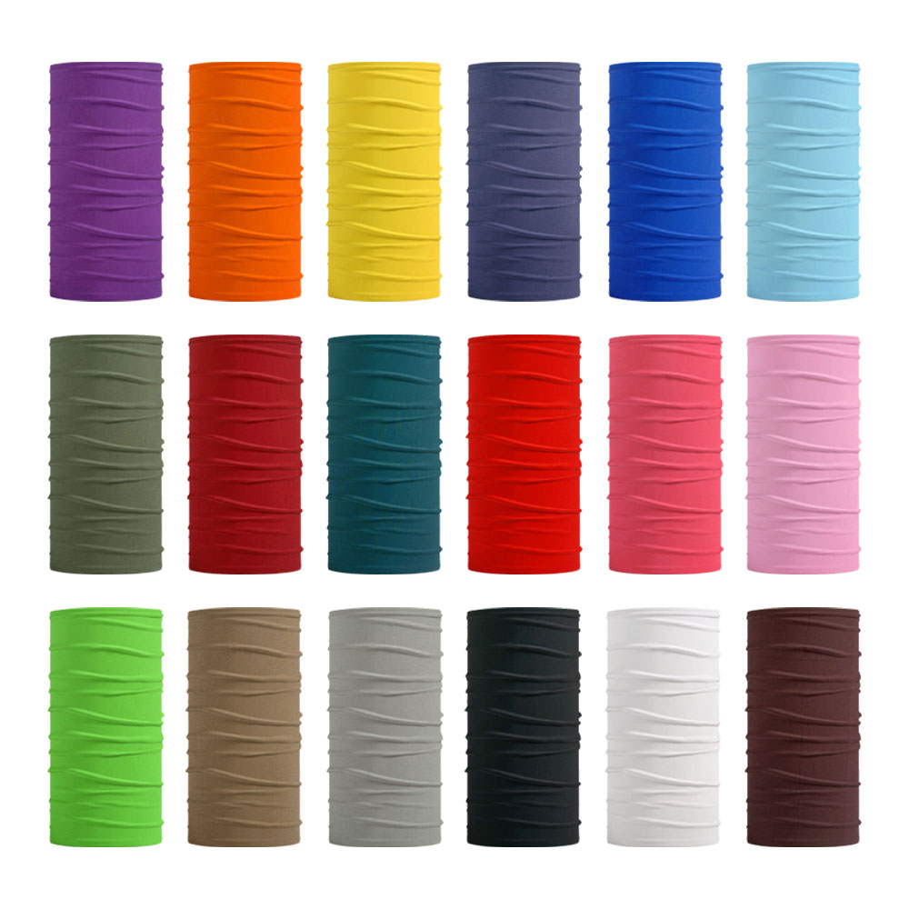 Naadloze effen kleur bandana's - Trekking Gaiters recensie en prijs